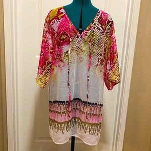 Pink swim cover-up *never worn*